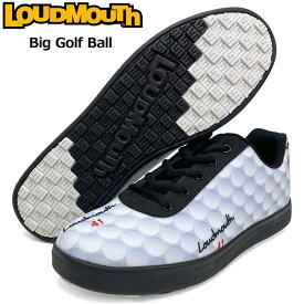 ラウドマウス 2024 ユニセックス スパイクレス ゴルフシューズ Big Golf Ball ビッグゴルフボール LM-GS0005 774964(183) 【日本規格】【新品】24FW Loudmouth スニーカー メンズ レディース APR3