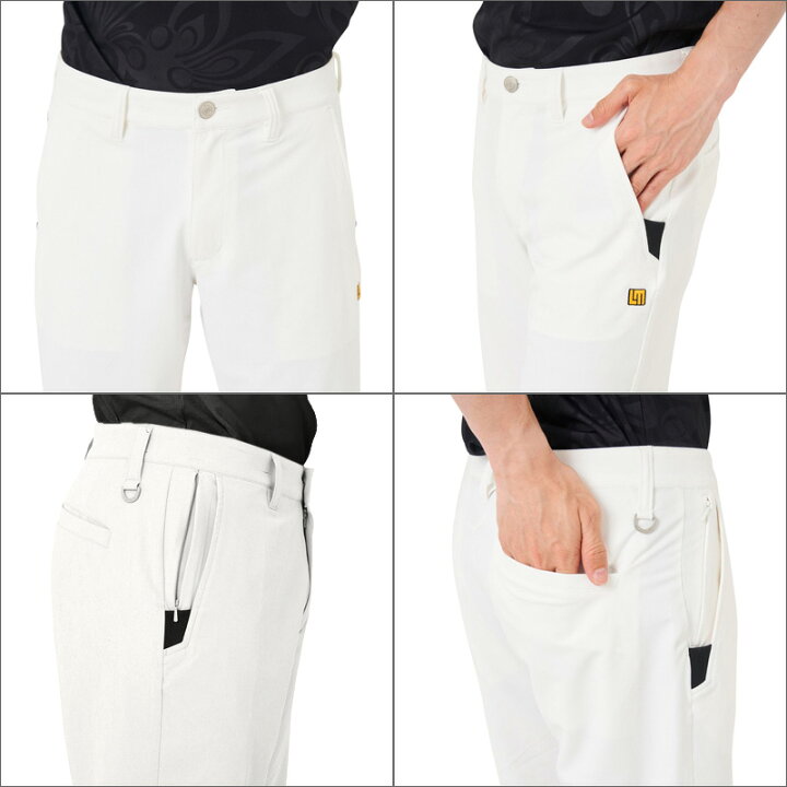 【2点以上購入で10%offクーポン対象〜4/20】ラウドマウス メンズ ショートパンツ 吸汗速乾 ストレッチ UVカット White ホワイト 762308(999) 【日本規格】【新品】22SS Loudmouth ゴルフウェア ゴルフパンツ 派手 JUN1 look18 ラウドマウス専門店 LM style Loudmouth ラウドマウス ショートパンツ ホワイト 762307-999 ゴルフボール柄