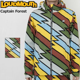 ラウドマウス メンズ レインジャケット 762260(204) Captain Forest キャプテンフォレスト 【日本規格】【新品】2SS2 レインウェア Loudmouth ゴルフウェア