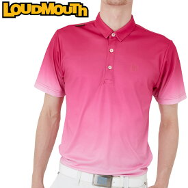 【SALE特価】ラウドマウス メンズ 接触冷感 半袖 ポロシャツ Pink ピンク 762602(992) 【メール便発送】【新品】日本規格 2SS2 ゴルフウェア Loudmouth JUN1