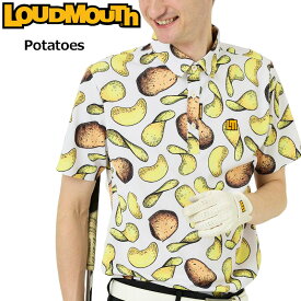 ラウドマウス メンズ 半袖 ポロシャツ Potatoes ポテトズ 763601(351) 【メール便発送】【新品】日本規格 3SS2 ゴルフウェア Loudmouth APR1