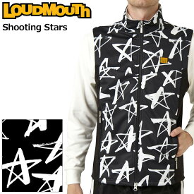 ラウドマウス メンズ ボンディング ベスト Shooting Stars シューティング スター 772201(119) 【日本規格】【新品】2WF2 Loudmouth アウター ブルゾン ゴルフ ウェア NOV2