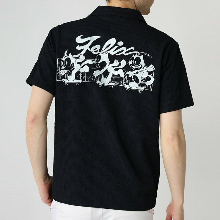 楽天市場】ラウドマウス × FELIXコラボ メンズ 開襟 半袖シャツ 765611 