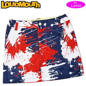 ラウドマウス レディース 蓄熱 撥水 スカート ネイビー 770362(997) 防寒 【日本規格】【新品】PCBR ボトムス Loudmouth ゴルフウェア スコート