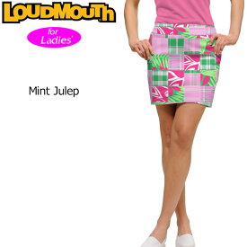 【インポートSale】【メール便発送】レディース ラウドマウス スコート(Mint Julep ミントジュレップ) 767382(090)【新品】 17SS ゴルフウェア レディス 女性用 スカート Loudmouth Skort 派手 派手な 柄 目立つ 個性的 %off