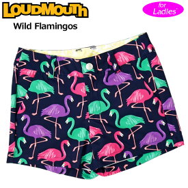 【SALE特価】ラウドマウス ストレッチ UVカット ショートパンツ 761352(276) Wild Flamingos ワイルドフラミンゴズ 【メール便発送】【日本規格】【新品】1SS2 Loudmouth ミニパンツ