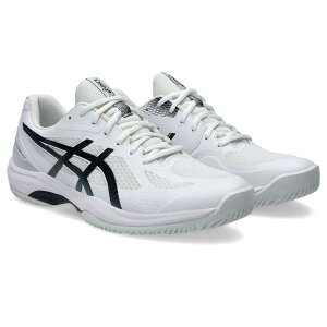 �A�V�b�N�X COURT HUNTER FF 1071A111 �X�|�[�c �V���[�Y 101 WHITE/BLACK Indoor Sports �C���h�A�X�|�[�c �V���[�Y�i�����Y�j