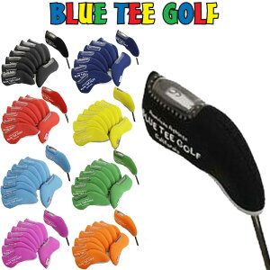 ブルーティーゴルフ ヘッドカバー アイアン用 カバー 8個セット【新品】Blue Tee Golf California アイアンカバー ゴルフ カバー