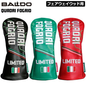BALDO �o���h ���胂�f�� �t�F�A�E�F�C�E�b�h�p �w�b�h�J�o�[ QUADRI FOGRIO HEAD COVER �y���[���֔����z�y�V�i�zQCBR �S���t �N�A�h���t�H���I �c�A�[ TOUR