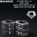 BALDO バルド チューニング用ウェイト ペンタゴンプレート GT5/GT6/2025TT FW/2025TT UT専用 2g/3g/4g/5g/6g/7g/8g【…