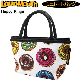 ラウドマウス ミニトートバッグ Happy Rings ハッピーリング LM-RP0011 763984(365) 【日本規格】【新品】3SS2 Loudmouth ゴルフ用バッグ 派手 ゴルフ用品 MAY2