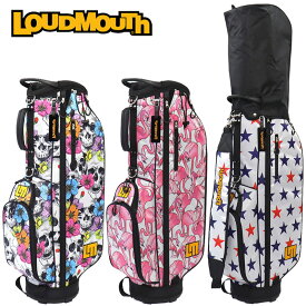 ラウドマウス 2026 8.5型 軽量 キャディバッグ LM-CB0030 866985 【日本規格】【新品】26SS Loudmouth ゴルフ用バッグ 派手な ゴルフ用品 キャディーバック キャディーバック 柄 APR2