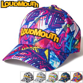 ラウドマウス ツイル キャップ 773921 【日本規格】【新品】3WF2 Loudmouth 刺繍 帽子 総柄 派手 派手な 個性 目立つ メンズ レディース SEP2