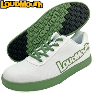 ���E�h�}�E�X 2025 ���j�Z�b�N�X �X�p�C�N���X �S���t�V���[�Y �r�b�O���S �z���C�g×�O���[�� LM-GS0005 765983(945) �y���{�K�i�z�y�V�i�z25SS Loudmouth �X�j�[�J�[ �����Y ���f�B�[�X APR3