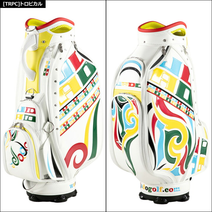 楽天市場】JADO GOLF キャディバッグ 9.5型 3点式 Chain block Tribal 