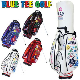 ブルーティーゴルフ 9型 HI HAWAII エナメル スタンドバッグ BTG-CB021【新品】3WF2 Blue Tee Golf California ゴルフバッグ キャディバッグ DEC2