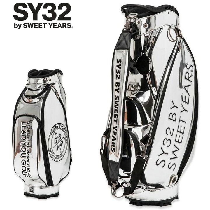 楽天市場】SY32 GOLF 9.5型 3点式 キャディバッグ SYG-2250-S SYG LOGO 