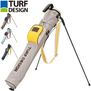 ターフデザイン セルフスタンドキャリーバッグ 帆布生地 TDMS-2277 【新品】RCBR TURF DESIGN ラウンドバッグ セルフスタンド キャリーケース クラブケース