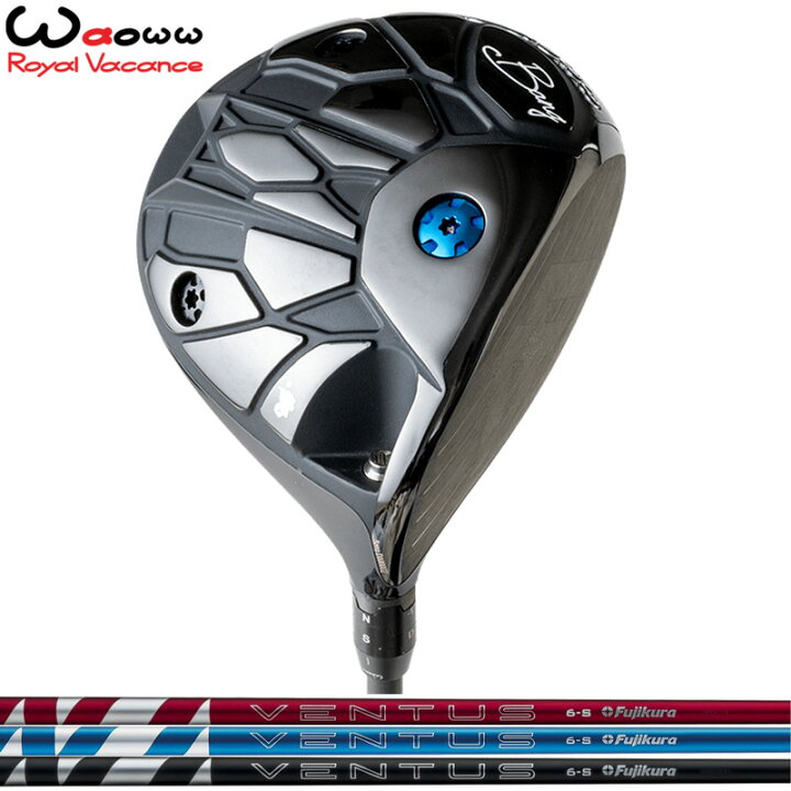 楽天市場】Waoww BANG ドライバー Fujikura 24 VENTUS 装着 BLUE RED 