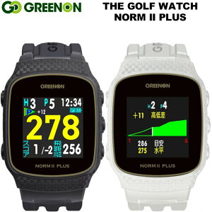 GREEN ON O[I THE GOLF WATCH NORM II PLUS UEStEHb` m II vX GPS yVizMASA }T mII m2 v v GPS