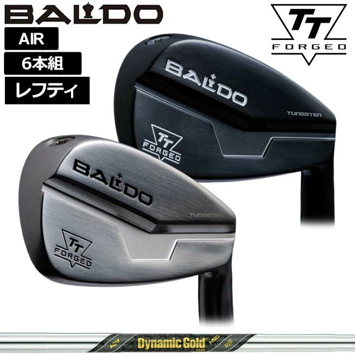 楽天市場】バルド レフティ 2024 TT FORGED AIR アイアン 6本組(＃5-P 