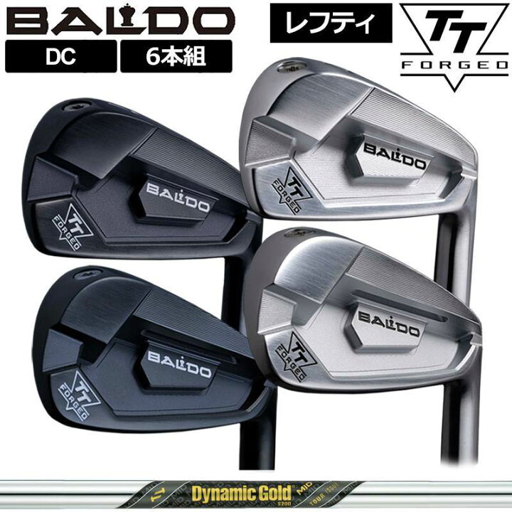 楽天市場】バルド レフティ 2024 TT FORGED アイアン DC 6本組(＃5-P 