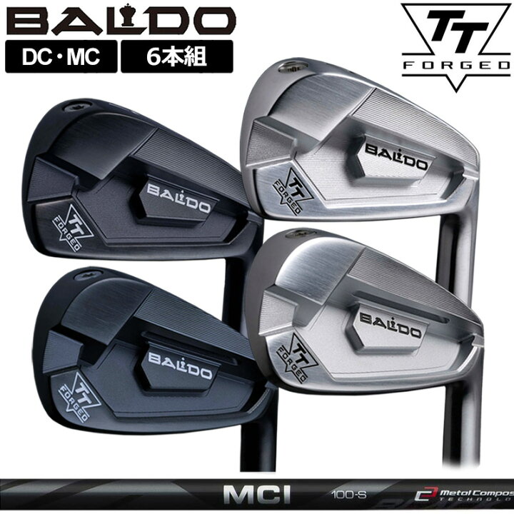 楽天市場】バルド 2024 TT FORGED アイアン DC MC 6本組(＃5-P  
