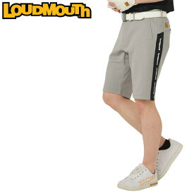 ラウドマウス メンズ ショートパンツ 軽量ダンボールニット Mix Gray ミックスグレー 763307(961) 【日本規格】【新品】3SS2 Loudmouth ゴルフウェア 派手 MAY2
