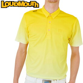 【SALE特価】ラウドマウス メンズ 接触冷感 半袖 ポロシャツ Yellow イエロー 762602(993) 【メール便発送】【新品】日本規格 2SS2 ゴルフウェア Loudmouth JUN1