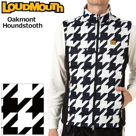 ラウドマウス メンズ ボンディング ベスト Oakmont Houndstooth オークモント 772201(002) 【日本規格】【新品】2WF2 Loudmouth アウター ブルゾン ゴルフ ウェア NOV2