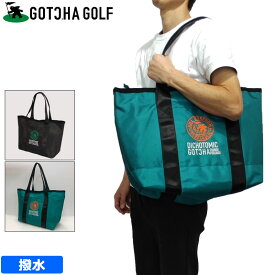 ガッチャゴルフ ビッグ トートバッグ 撥水キャンバス 232GG8503【新品】3SS2 GOTCHA GOLF カートポーチ ラウンドポーチ JUN3