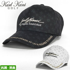 カールカナイゴルフ メンズ キャップ フェイクスウェード 233KG8700 KARL KANI GOLF【新品】3WF2 帽子 ゴルフウェア カールカナイ OCT3