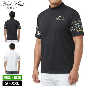 �J�[���J�i�C�S���t 2026 ���b�N�l�b�N �����V���c ���L�E�R�� 262KG1000 Karl Kani GOLF �y�V�i�z26SS ���b�N�V���c �������b�N �f�I�h�����g �S���t�E�F�A