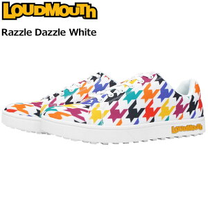 ���E�h�}�E�X �����Y �X�p�C�N���X �S���t�V���[�Y Razzle Dazzle White ���Y���_�Y�� �z���C�g LM-GS0002/769991-127 ���{�K�i�y�V�i�z ZAAQ Loudmouth �X�j�[�J�[