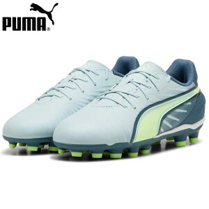 PUMA プーマ ジュニア サッカースパイクシューズ キングマッチ MID HG+ JR 108049-03 フロステッドデュー【新品】KING MATCH HGプラス フットサル ジュニア キッズ