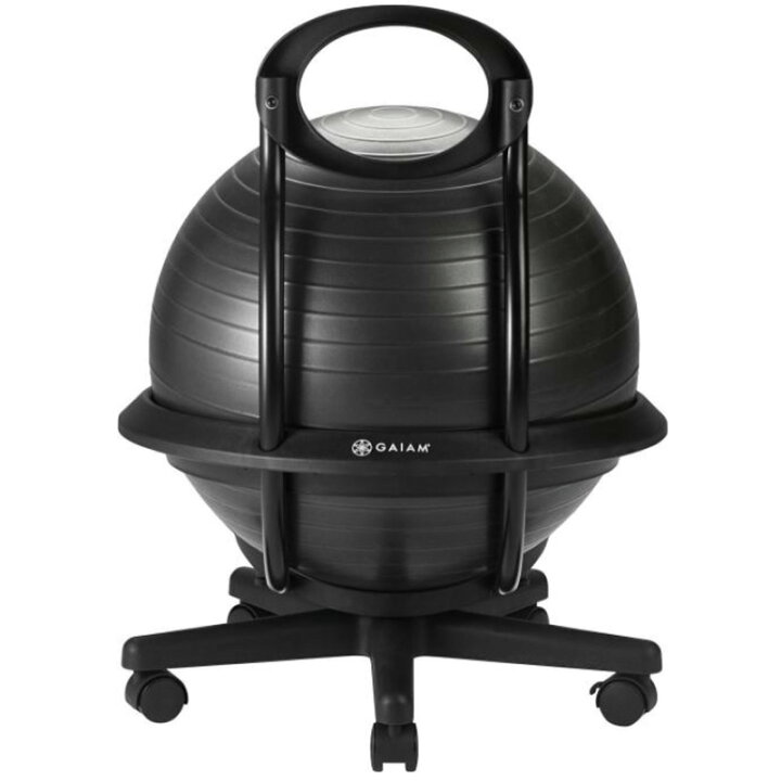 楽天市場】GAIAM ガイアム バランスボールチェア 52cmバランスボール付 