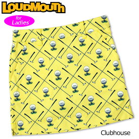 【均一SALE】【メール便発送】ラウドマウス スカート インナー付き Clubhouse クラブハウス 760358(253) 【日本規格】【新品】20SS Loudmouth レディース スコート %off