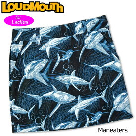【均一SALE】【メール便発送】ラウドマウス スカート インナー付き Maneaters マンイーター 760359(244) 【日本規格】【新品】20SS Loudmouth レディース スコート %off