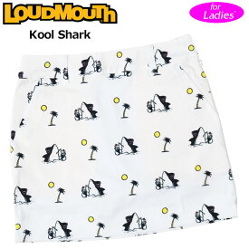 【SALE特価】ラウドマウス ストレッチ UVカット スカート インナー付き Kool Shark クールシャーク 771354(294) 【日本規格】【メール便発送】【新品】1WF2 Loudmouth レディース スコート