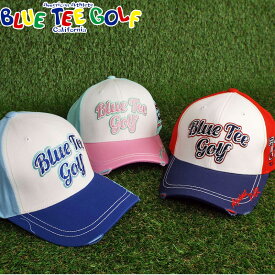 ブルーティーゴルフ キャップ ダメージ加工 CP-003【新品】8SS1 Blue Tee Golf California 帽子メンズ男性用紳士用レディースレディス女性用
