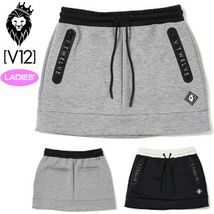 V12 St BEgDG fB[X XJ[g LOGO ZIP SKIRT V122020-SK03 tH~ yVizPCBR StEFA fBXEFA XR[g V12 S GOLF
