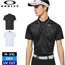 【SALE特価】【メール便発送】 オークリー 吸汗速乾 UVカット 半袖 ポロシャツ FOA402496 OAKLEY ACROSS JQ POLO 春夏秋【新品】 1SS2 Oakley ゴルフウェア