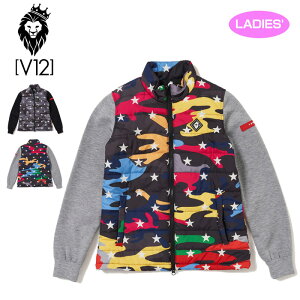 V12 St BEgDG fB[X  WPbg W HYBRID JACKET V122020-JK01 h yVizPCBR StEFA gbvX AE^[ STAR CAMO V12GOLF