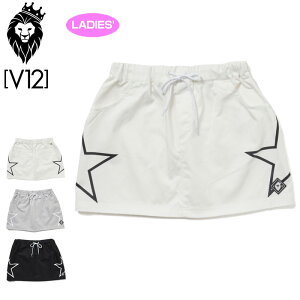 V12 St fB[X XJ[g O/L STAR SKIRT V122110-SK05 BEgDG tďH yVizQAAR StEFA fBXEFA XR[g X^[ V12 GOLF