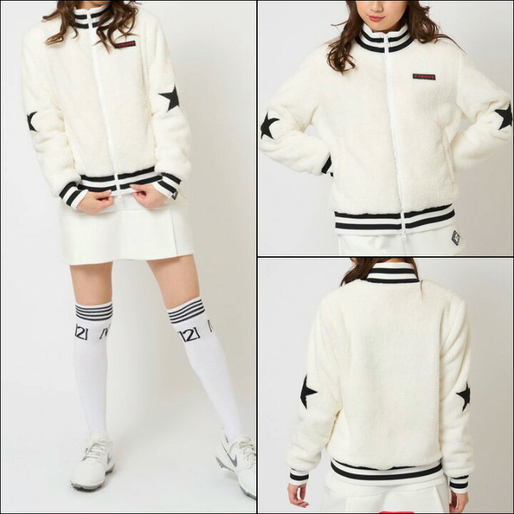 楽天市場】V12 ゴルフ レディース ファー ジャケット ONE STAR FUR JKT  