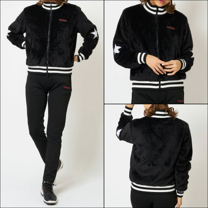 楽天市場】V12 ゴルフ レディース ファー ジャケット ONE STAR FUR JKT  