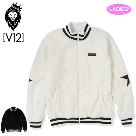 V12 ゴルフ レディース ファー ジャケット ONE STAR FUR JKT V122120-JK05 ヴィ・トゥエルヴ 【新品】QCBR ゴルフウェア ブルゾン トップス アウター スター GOLF