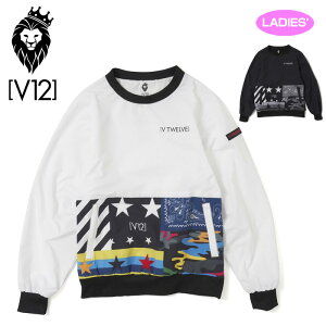 V12 ゴルフ レディース スニード ジャケット CRAZY PANEL SNEAD V122120-JK08 ヴィ・トゥエルヴ 【新品】QCBR ゴルフウェア ブルゾン トップス アウター GOLF NOV1