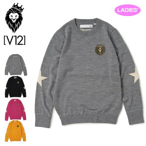 V12 St fB[X N[lbN Z[^[ V122120-KN02 STAR ELBOW KNIT BEgDG yVizQCBR StEFA AE^[ gbvX  Star V12 GOLF SEP3