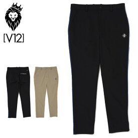 V12 ゴルフ メンズ ロングパンツ PIPING PANTS V122120-PN08 ヴィ・トゥエルヴ 【新品】1WF2 ゴルフウェア ボトムス GOLF SEP3